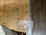 Nos Honda Intake Valve 1971, 1973-1975 QA50 14711-081-020. Fixed Price $35.00.