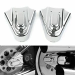 Chrome Phantom Rear Axle Covers For Harley 86-07 Softail Flstc Fxst Fat Boy. Fixed Price $68.98.