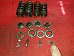 YZ450F Yamaha 2012 (LOT2) Valve Retainer Lock, Seats, Springs. Fixed Price $30.00.