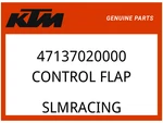 Ktm Oem Part 47137020000 Control Flap. Fixed Price $113.51.