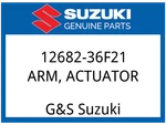 Suzuki Oem Part 12682-36F21 Arm,actuator. Fixed Price $9.08.