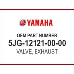 Yamaha Valve, Exhaust 5JG-12121-00-00 Oem New. Fixed Price $156.22.