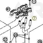 Ktm New Oem Intake Valve Exc-f / Sx-f (2012-2013) 77136025001. Fixed Price $33.54.
