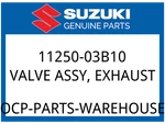 Suzuki Oem Part 11250-03B10 Valve Assy,exhaust. Fixed Price $445.10.