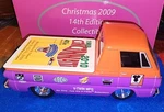 Tedd 1964 Dodge A100 Pickup Truck V-twin Motorcycles 1:25 Coin Bank W/key. Fixed Price $49.99.