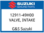 Suzuki Oem Part 12911-49H00 Valve, Intake. Fixed Price $90.43.