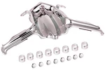 Kuryakyn 8389 Tappet Lifter Block Accent Chrome Cover For 99-17 Harley Twin Cam. Fixed Price $110.99.