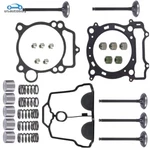 Cylinder Head Exhaust Intake Valve & Spring Gasket Kit For Yamaha YFZ450 YZ450F. Fixed Price $31.49.