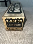 K-motion Valve Springs K-1500 Double 1.300 Low Run Qty 16 Included. Fixed Price $299.99.