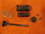 84 85 86 Honda Exhaust Valve With Springs & Keepers Nighthawk. Fixed Price $8.00.