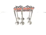 Used Del West Titanium Exhaust Valves 7MM 1.580 5.685 Xceldyne #4. Fixed Price $25.00.