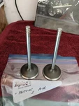 Harley Intake Valves Two Pack 18074-05 A-k. Fixed Price $20.00.