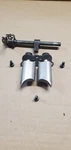 1996-2000 Suzuki RM125 Upper Exhaust Power Valve Flaps Assembly. Fixed Price $450.00.