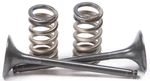 Pro Steel Exhaust Valves & Spring - Ktm Gas Husky Sx Ec Exc Mc 250/300 Kit. Fixed Price $139.99.
