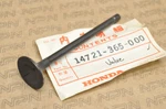 Nos Honda XL125 K0-K1 Exhaust Valve 14721-365-000. Fixed Price $25.29.