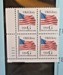 Mint Nh Us Scott # 2881 Black G Plate Block. Fixed Price $12.96.