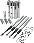 S&s Cycle 930-0123 Quickee Pushrod Kit W/ Chrome Covers 17-24 Harley Davidson M8. Fixed Price $279.55.