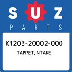 K1203-20002-000 Suzuki Tappet,intake K120320002000, New Genuine Oem Part. Fixed Price $40.05.