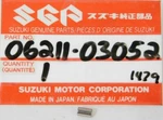 New 1973-2009 Suzuki Dowel Pin 3X5 Alt Dr Gsf Rm Tc Tm Ts Oem 06211-03052. Fixed Price $9.41.