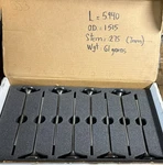 Xceldyne Titanium Exhaust Valves Set. Fixed Price $300.00.