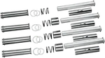 Pushrod Tube Kit Chrome Evolution Harley Touring Softail Fxr Dyna 1984-1999. Fixed Price $132.55.