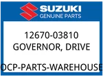 Suzuki Oem Part 12670-03810 Governor, Drive. Fixed Price $98.89.