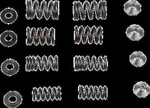 Kibblewhite Titanium Intake Exhaust Valve Spring Kit For Honda CRF450R 09-12. Fixed Price $187.16.