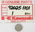 Nos Genuine Kawasaki Motorcycle Factory Valve Shim 2.55T Part Oem 92025-1101. Fixed Price $12.32.