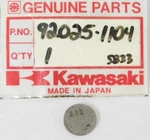 Nos Genuine Kawasaki Factory Valve Shim 2.70T Part Oem 92025-1104 New Original. Fixed Price $9.83.