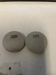 Pair Of 2.85MM Valve Shims 29MM Wide Kawasaki Kz Yamaha Xs Xj Motorcycles AMC2D. Fixed Price $12.95.