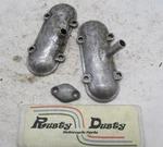 Set Of Triumph 650 750 Engine Valve Covers 71-2573. Fixed Price $149.99.